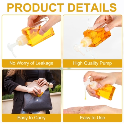 Garrafas de hidratante artificial de 50 ml perfeitas para cremes hidratante