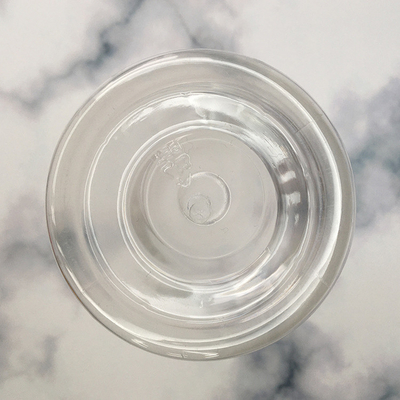 100 ml 8 oz 500 ml 1000 ml recipiente de armazenamento de plástico transparente para animais de estimação frasco de creme cosmético de qualidade alimentar com tampa