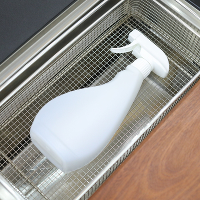Garrafas de mistura de cilindro vazio de plástico transparente de 200 ml com logotipo personalizado