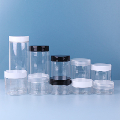 Jarros de plástico transparentes de 16 oz 500ml 700ml 800ml 850ml 1000ml Jarros de plástico PET marrom