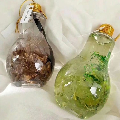Garrafas de chá de leite de plástico isolado com parafuso de alça na tampa Quadrada Forma redonda 0,5 kg