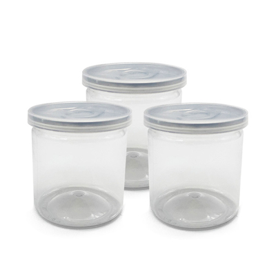 Mais Popular 4oz 8oz Claros Jar de plástico para animais de estimação