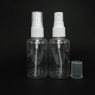 Botões de spray de plástico PET redondo clássico superfície lisa Várias capacidades para uso diário