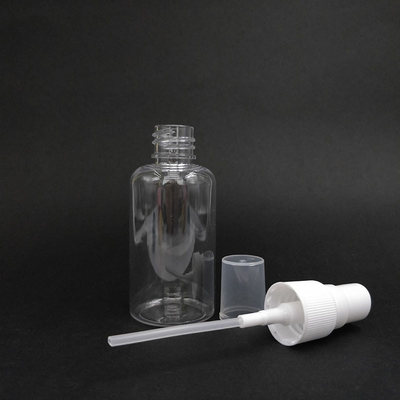 Botões de spray de plástico PET redondo clássico superfície lisa Várias capacidades para uso diário