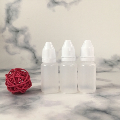 10ml Logotipo personalizado Garrafa de vidro Garrafa de líquido transparente preta com superfície lisa