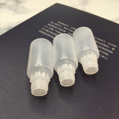 10ml Logotipo personalizado Garrafa de vidro Garrafa de líquido transparente preta com superfície lisa