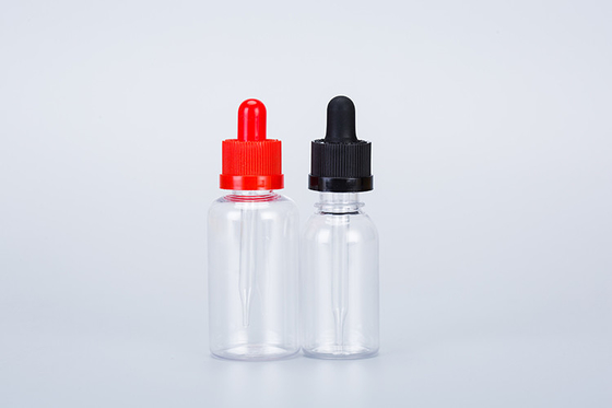 Garrafas de 10 a 120 ml Com tampa de parafuso lisa Logotipo personalizado Transparente Preto Personalizado