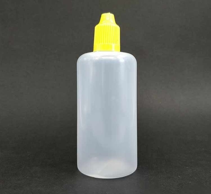 Garrafas de vidro de gotejamento Gloss Dropper Cap Dispensador de líquido Transparente Preto Personalizar