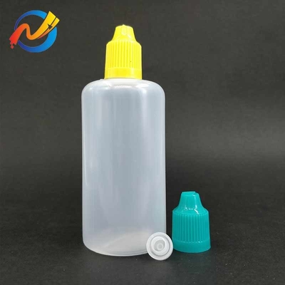 Garrafas de vidro de gotejamento Gloss Dropper Cap Dispensador de líquido Transparente Preto Personalizar