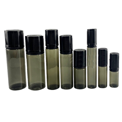 10 ml-100 ml PET garrafas de gotejar líquido Logotipo personalizado Impressão em tela Forma redonda