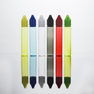 E garrafa de PET líquido pescoço à prova de crianças 10 ml-100 ml personalizado E garrafa de impressão em tela líquida