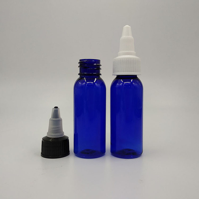 15ml 30ml 50ml 70ml 80ml 100ml garrafas Fechaduras de plástico com roscas com impressão personalizada