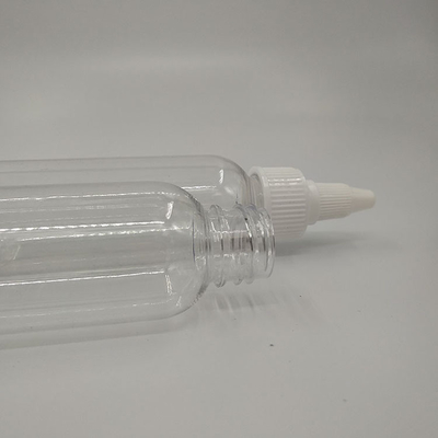 15 ml de garrafas de plástico de tipo de vedação personalizada com painel de etiqueta personalizado
