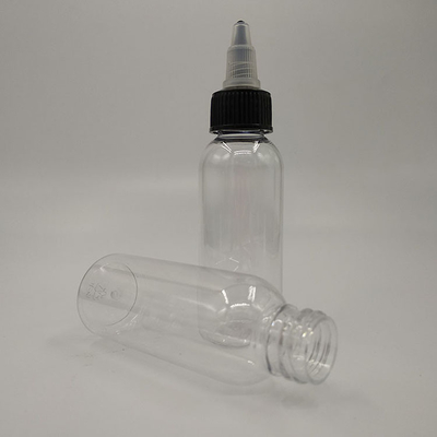 15 ml de garrafas de plástico de tipo de vedação personalizada com painel de etiqueta personalizado