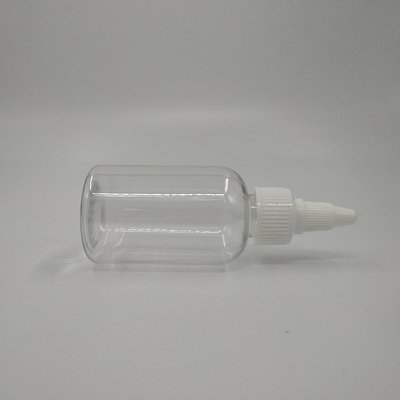 15ml 30ml 50ml 70ml 80ml 100ml Recipientes de plástico de parafuso com impressão personalizada