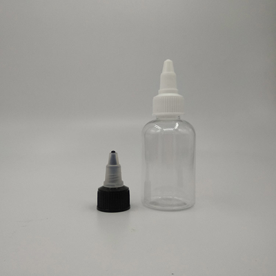 15ml 30ml 50ml 70ml 80ml 100ml Recipientes de plástico de parafuso com impressão personalizada