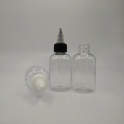 15ml 30ml 50ml 70ml 80ml 100ml Recipientes de plástico de parafuso com impressão personalizada