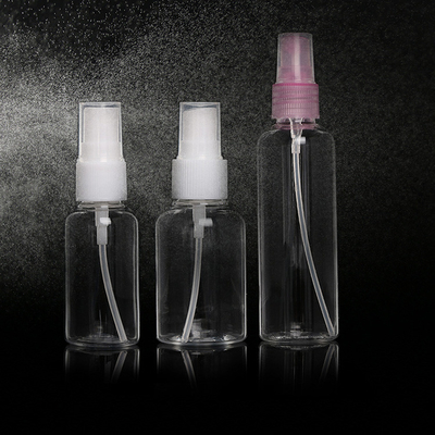 Garrafas de PET transparentes com estilo clássico arredondado