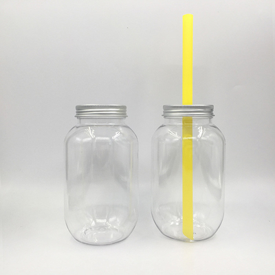 Garrafas de chá de leite à prova de vazamento 120 ml 250 ml 350 ml 500 ml Garrafas redondas quadradas claras com parafuso na tampa