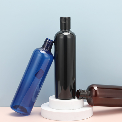 Garrafas de loção de plástico reutilizáveis com dispensador Flip Top