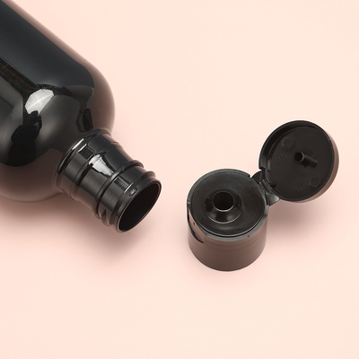 Garrafas de loção de plástico reutilizáveis com dispensador Flip Top
