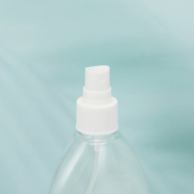 Garrafas de loção PMMA redondas claras 250 ml 300 ml 500 ml Amostra fornecida Branca/Pedido do cliente