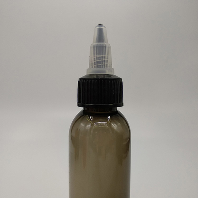 Garrafas de plástico transparente com tampa de parafuso e vedação personalizável para armazenamento de líquidos