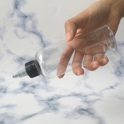Garrafas transparentes personalizadas de 80 ml PET para produtos de cuidados pessoais