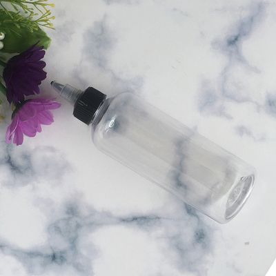 Garrafas transparentes personalizadas de 80 ml PET para produtos de cuidados pessoais