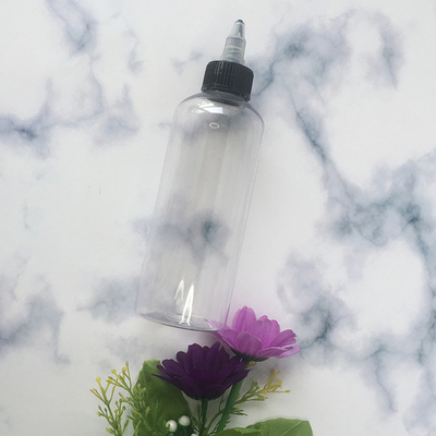 Garrafas transparentes personalizadas de 80 ml PET para produtos de cuidados pessoais
