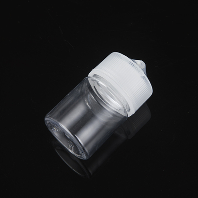 Botão de goteador líquido de cor personalizada impressa em tela Botão de goteador PET transparente redondo