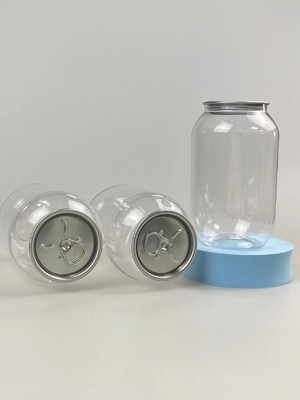 Jar cosmético com logotipo personalizável com junta sensível à pressão para solução de maquiagem