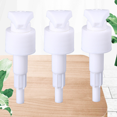 Garrafas de loção de plástico redondo personalizáveis PET/PE/HDPE transparente para 30 ml - 60 ml Volume com opção de impressão em tela