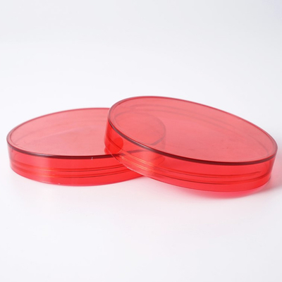 Contenedores de frascos de plástico personalizáveis com capacidade de 2oz-8oz Opções de impressão e tampa transparentes / personalizadas
