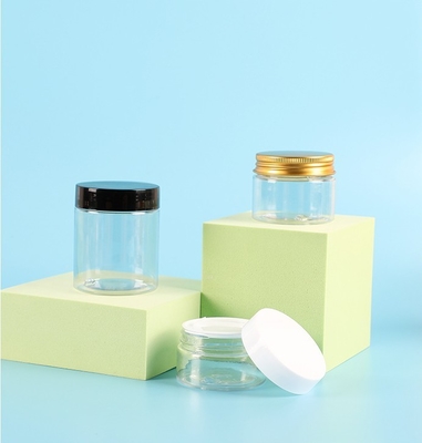 3oz-8oz frascos de recipiente com vedação de alumínio para armazenamento fresco e exibição