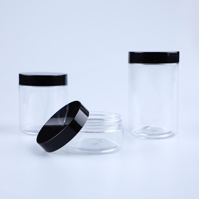 Embalagem Cosmética Jar de Mel de Grau Alimentar 150 ml 250 ml Frosted Clear Amber Pet Jar de Creme de Plástico