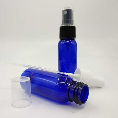 Botão de pulverização PET transparente de superfície lisa para uso diário Design clássico em várias capacidades