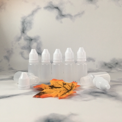 PET Round Childproof Screw Cap Transparente E Liquid Bottle com Customization Impressão Cor
