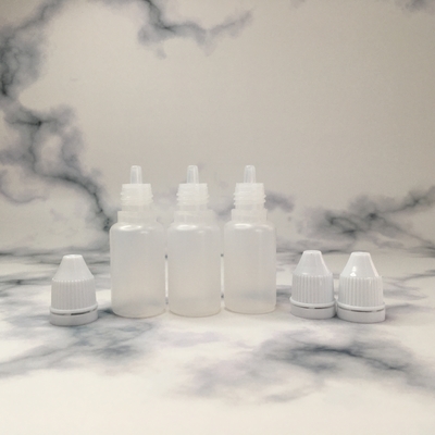 PET Round Childproof Screw Cap Transparente E Liquid Bottle com Customization Impressão Cor