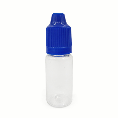 Garrafa líquida PET E transparente de 10 ml, 15 ml, 30 ml, 60 ml, 80 ml e 100 ml, com impressão em tela de logotipo personalizado