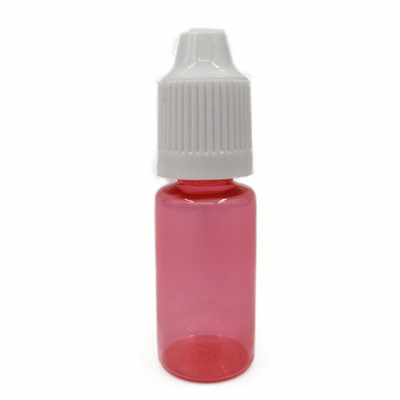 Garrafa líquida PET E transparente de 10 ml, 15 ml, 30 ml, 60 ml, 80 ml e 100 ml, com impressão em tela de logotipo personalizado