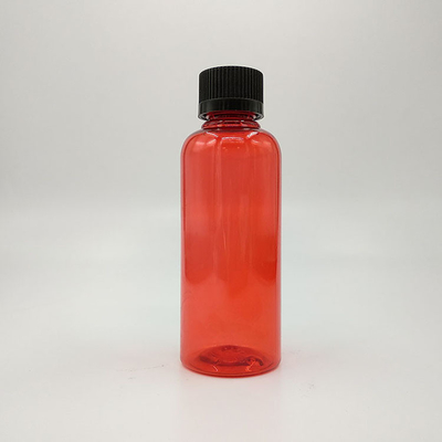 Garrafas de plástico com tampa de parafuso com capacidade de 15 ml 30 ml 50 ml 70 ml 80 ml 100 ml