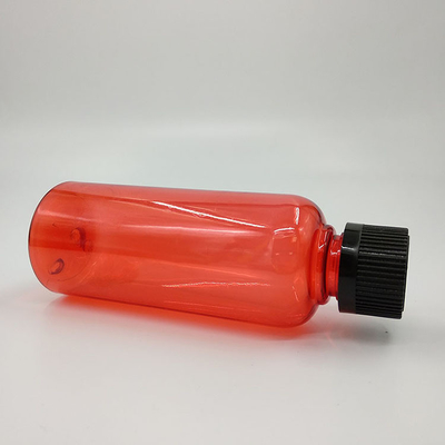 Garrafas de plástico com tampa de parafuso com capacidade de 15 ml 30 ml 50 ml 70 ml 80 ml 100 ml