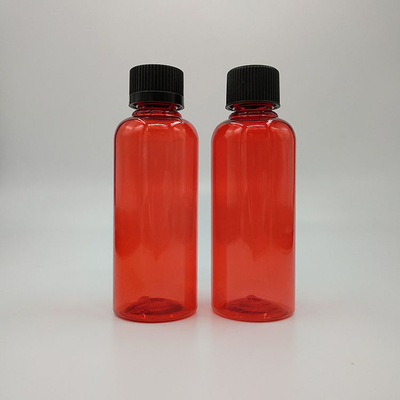 Garrafas de plástico com tampa de parafuso com capacidade de 15 ml 30 ml 50 ml 70 ml 80 ml 100 ml