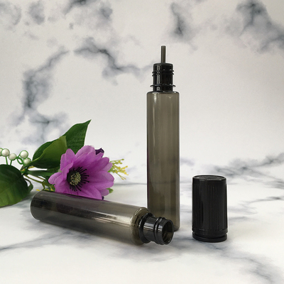 Impressão personalizada E garrafa de líquido com pescoço à prova de crianças transparente 10ml-100ml Capacidade