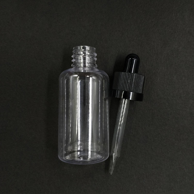 Garrafas de vidro liso para líquidos - tampa de gotas de vários tamanhos 10ml-120ml