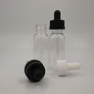 Superfície lisa 2 oz garrafas de vidro para armazenamento de líquidos