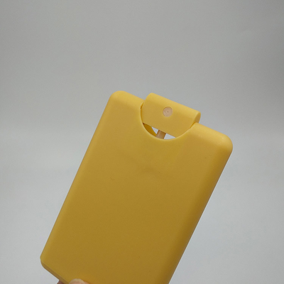 300 ml Botão de Loção PET Flip Top Redondo de cor clara para variedades de PMMA Capinha branca