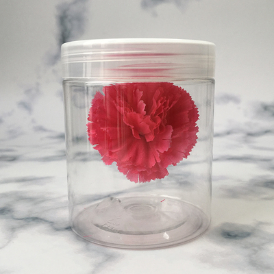 500 ml 650 ml 800 ml frascos de plástico para alimentos Utilização multiuso PET frascos de plástico transparentes para alimentos recipiente