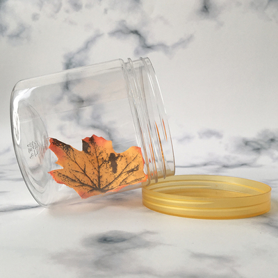 500 ml 650 ml 800 ml frascos de plástico para alimentos Utilização multiuso PET frascos de plástico transparentes para alimentos recipiente